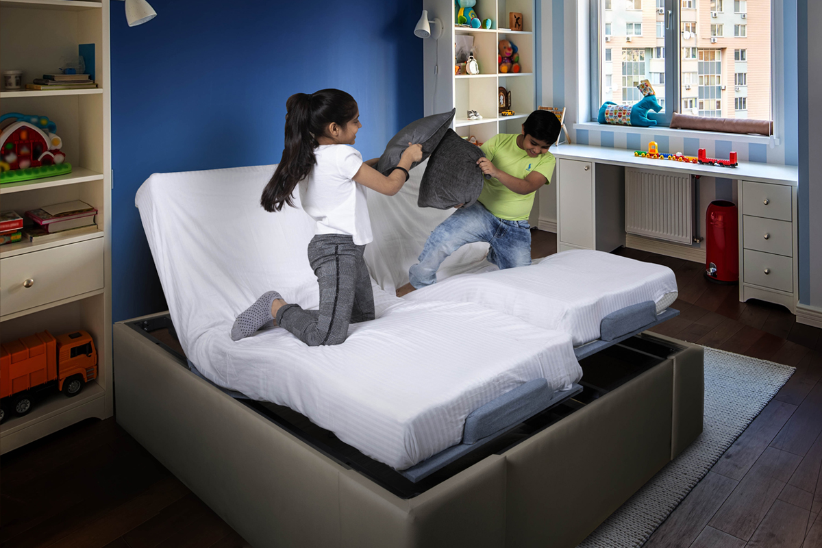 adjustable beds for home for leg rest position